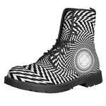 Spiral Illusory Motion Print Backpack