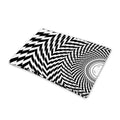 Spiral Illusory Motion Print Pet Cooling Mat Cover