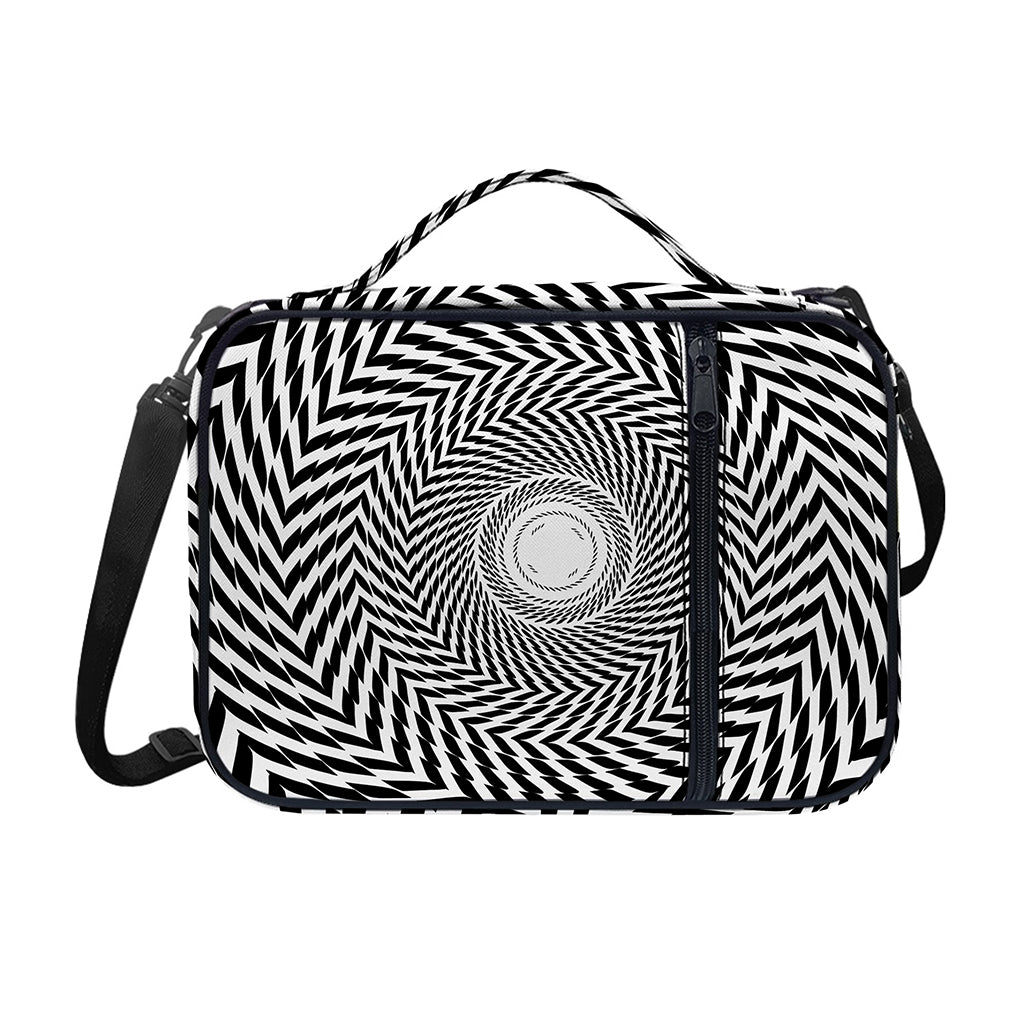 Spiral Illusory Motion Print Shoulder Strap Bible Bag