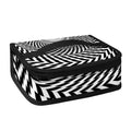 Spiral Illusory Motion Print Small Lunch Bag