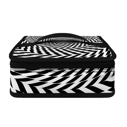 Spiral Illusory Motion Print Small Lunch Bag