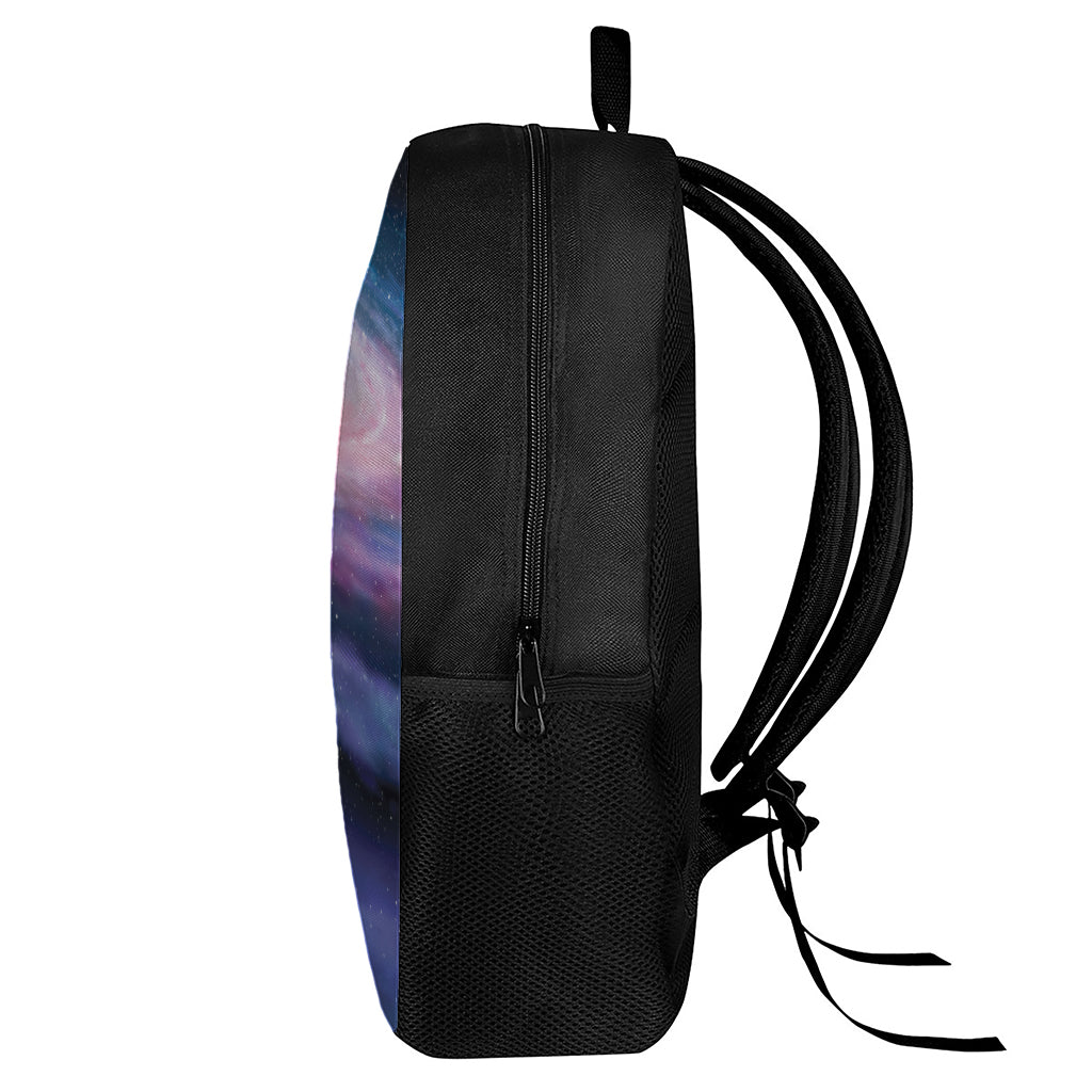 Spiral Milky Way Print 17 Inch Backpack