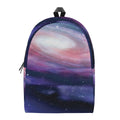 Spiral Milky Way Print School Backpack