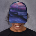 Spiral Milky Way Print Baseball Cap