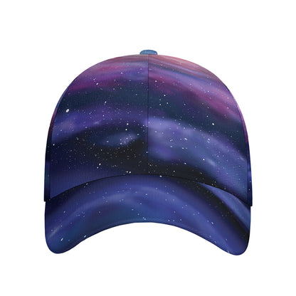 Spiral Milky Way Print Baseball Cap