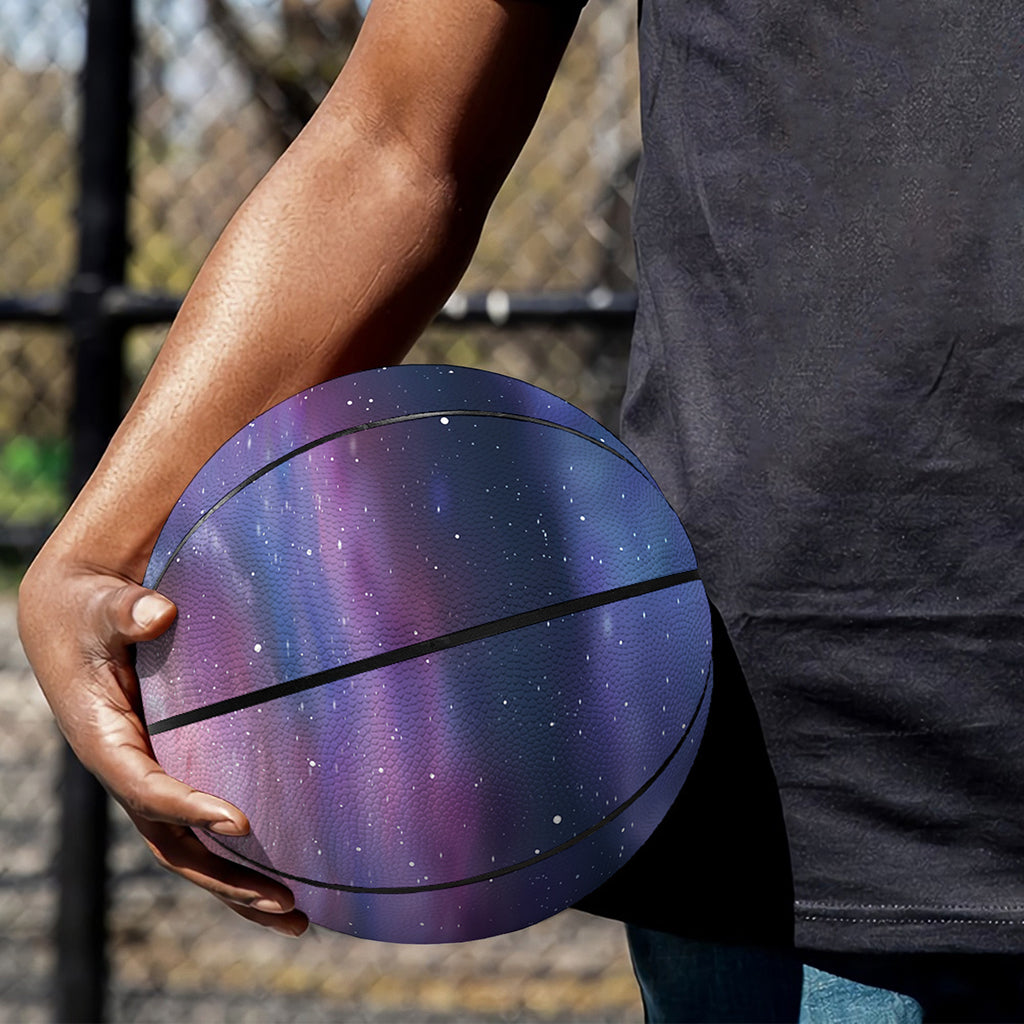 Spiral Milky Way Print Basketball