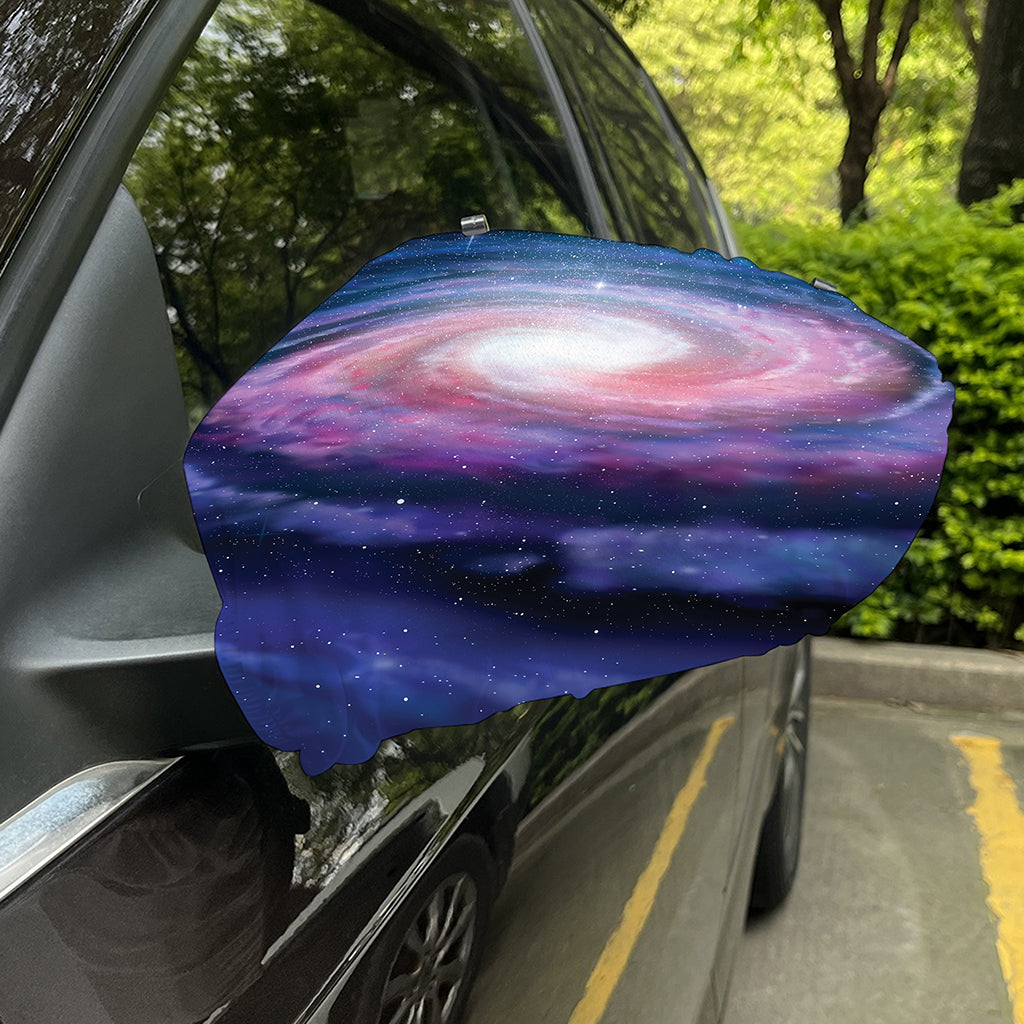Spiral Milky Way Print Car Side Mirror Covers