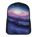 Spiral Milky Way Print Casual Backpack