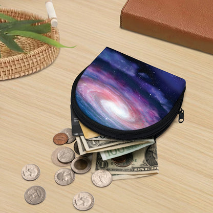 Spiral Milky Way Print Coin Purse
