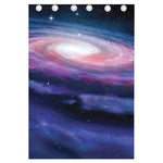 Spiral Milky Way Print Curtain