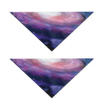 Spiral Milky Way Print Dog Bandana