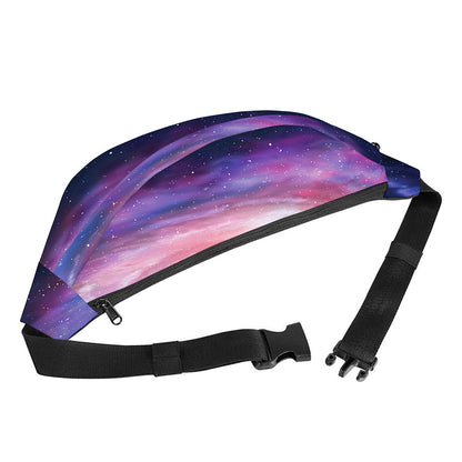 Spiral Milky Way Print Fanny Pack