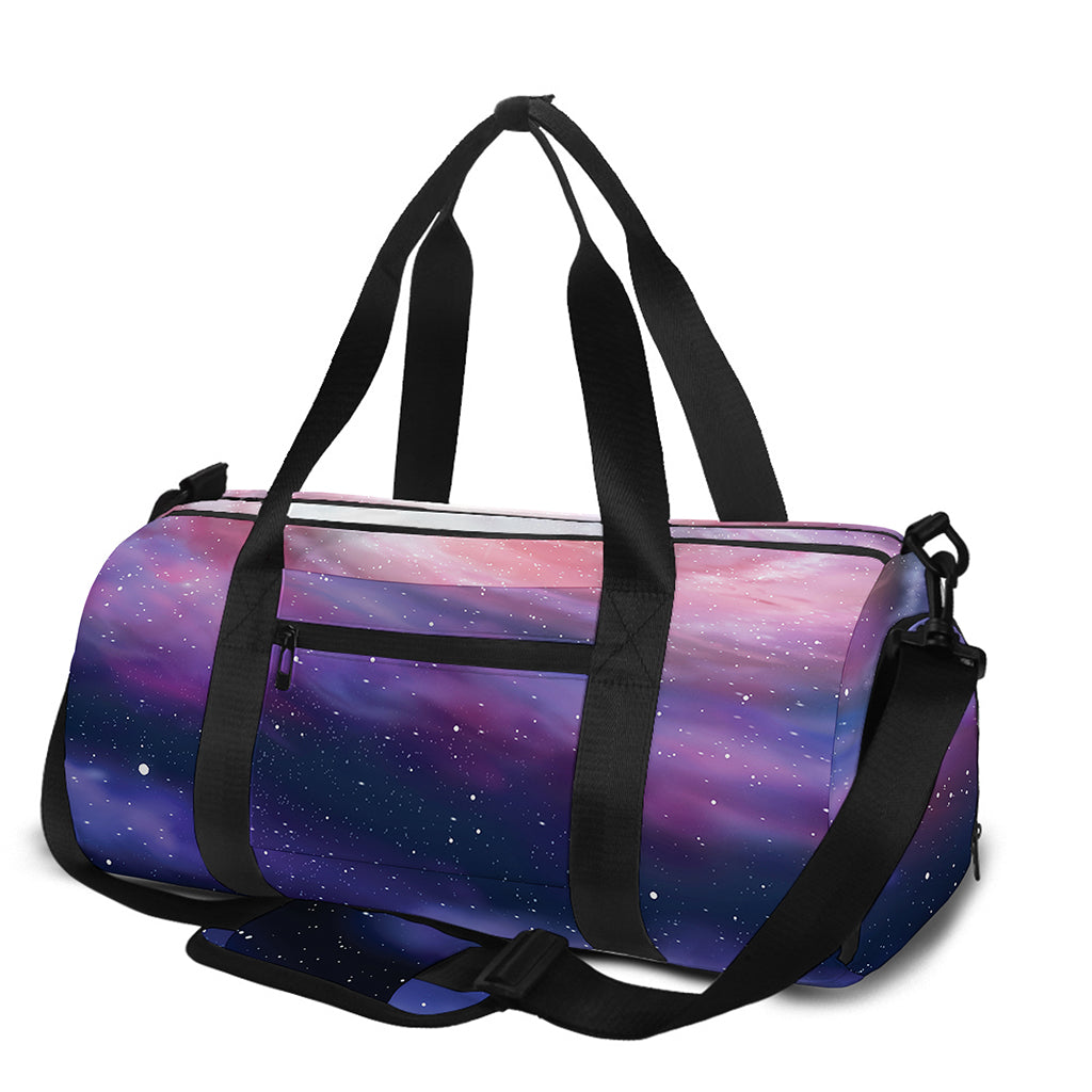 Spiral Milky Way Print Gym Bag