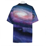 Spiral Milky Way Print Hawaiian Shirt