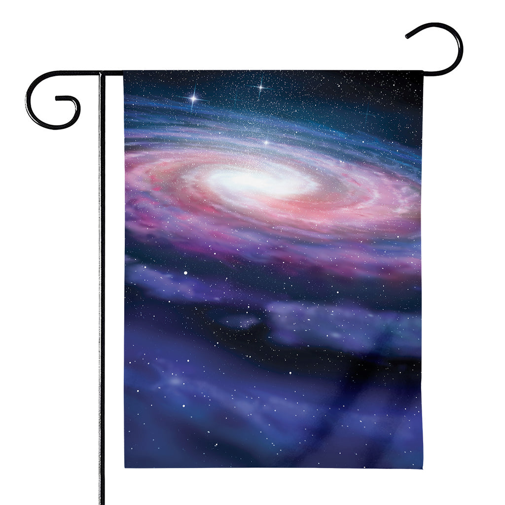 Spiral Milky Way Print House Flag