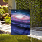 Spiral Milky Way Print House Flag
