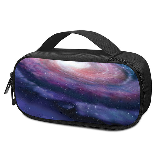 Spiral Milky Way Print Insulin Cooler Travel Case