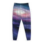Spiral Milky Way Print Jogger Pants