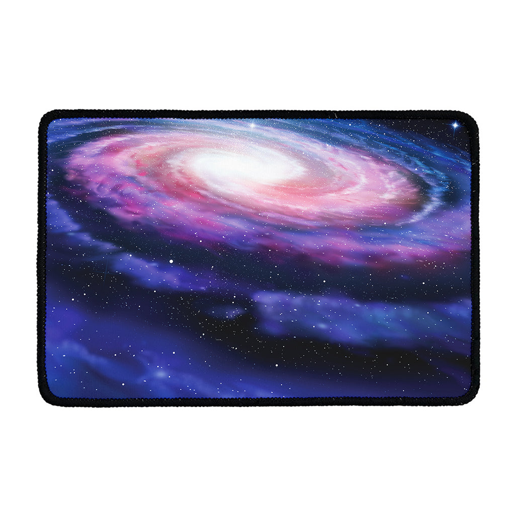 Spiral Milky Way Print Kitchen Mat