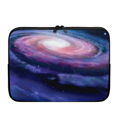Spiral Milky Way Print Laptop Sleeve
