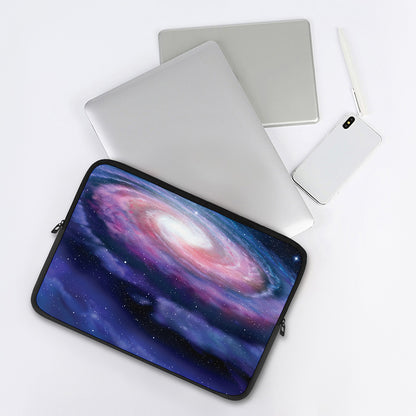 Spiral Milky Way Print Laptop Sleeve