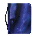 Spiral Milky Way Print Leather Bible Cover