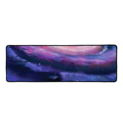 Spiral Milky Way Print Long Kitchen Mat