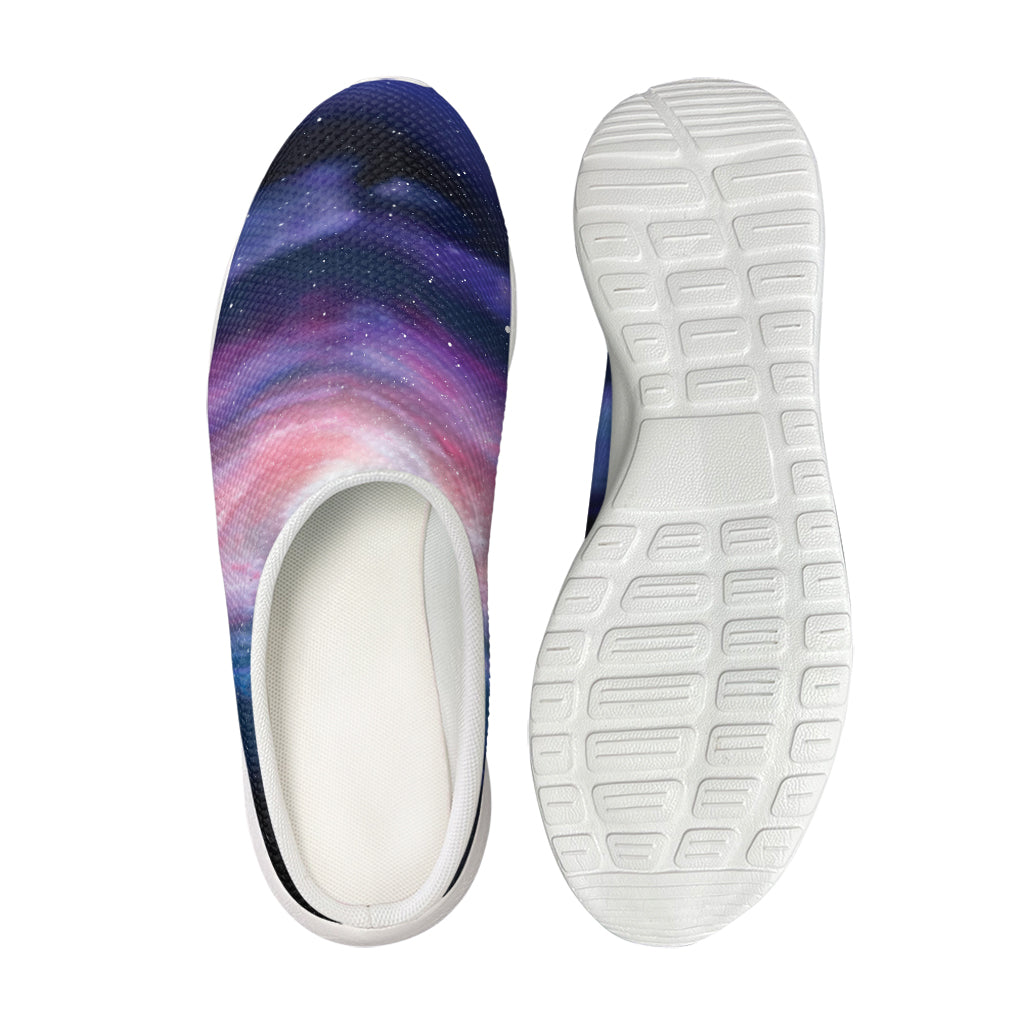 Spiral Milky Way Print Mesh Casual Shoes