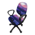 Spiral Milky Way Print Office Chair Cover