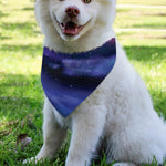 Spiral Milky Way Print Over The Collar Dog Bandana
