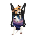 Spiral Milky Way Print Pet Carrier Backpack