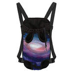 Spiral Milky Way Print Pet Carrier Backpack