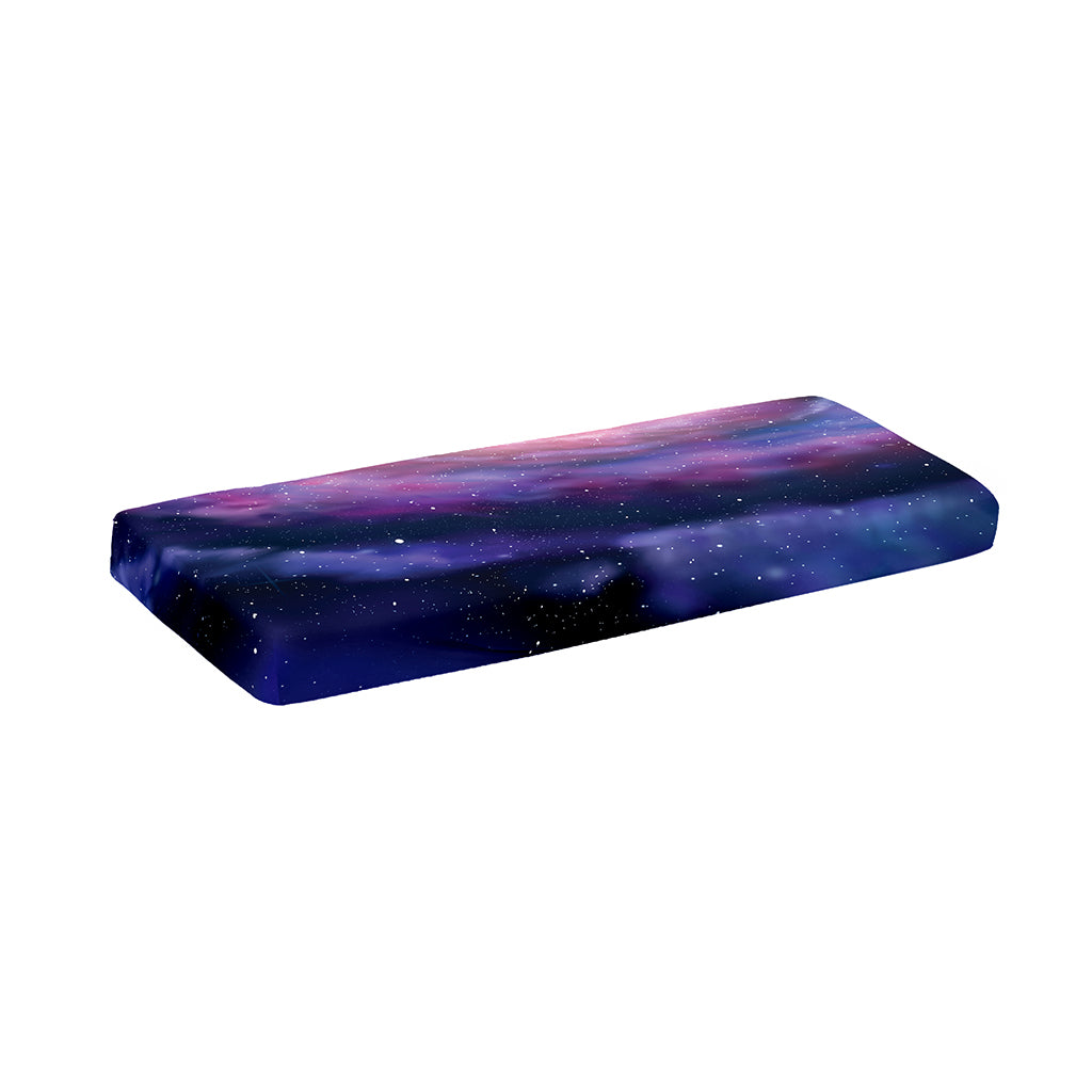 Spiral Milky Way Print Piano Keyboard Cover