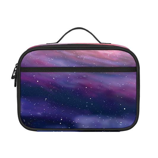 Spiral Milky Way Print Portable Lunch Bag