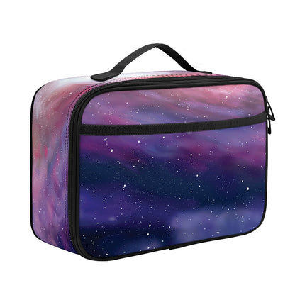 Spiral Milky Way Print Portable Lunch Bag