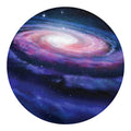 Spiral Milky Way Print Round Blanket
