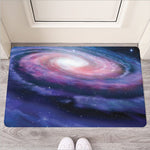 Spiral Milky Way Print Rubber Doormat