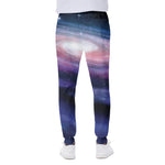 Spiral Milky Way Print Scuba Joggers