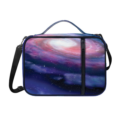 Spiral Milky Way Print Shoulder Strap Bible Bag