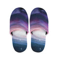 Spiral Milky Way Print Slippers