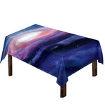 Spiral Milky Way Print Tablecloth