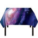Spiral Milky Way Print Tablecloth