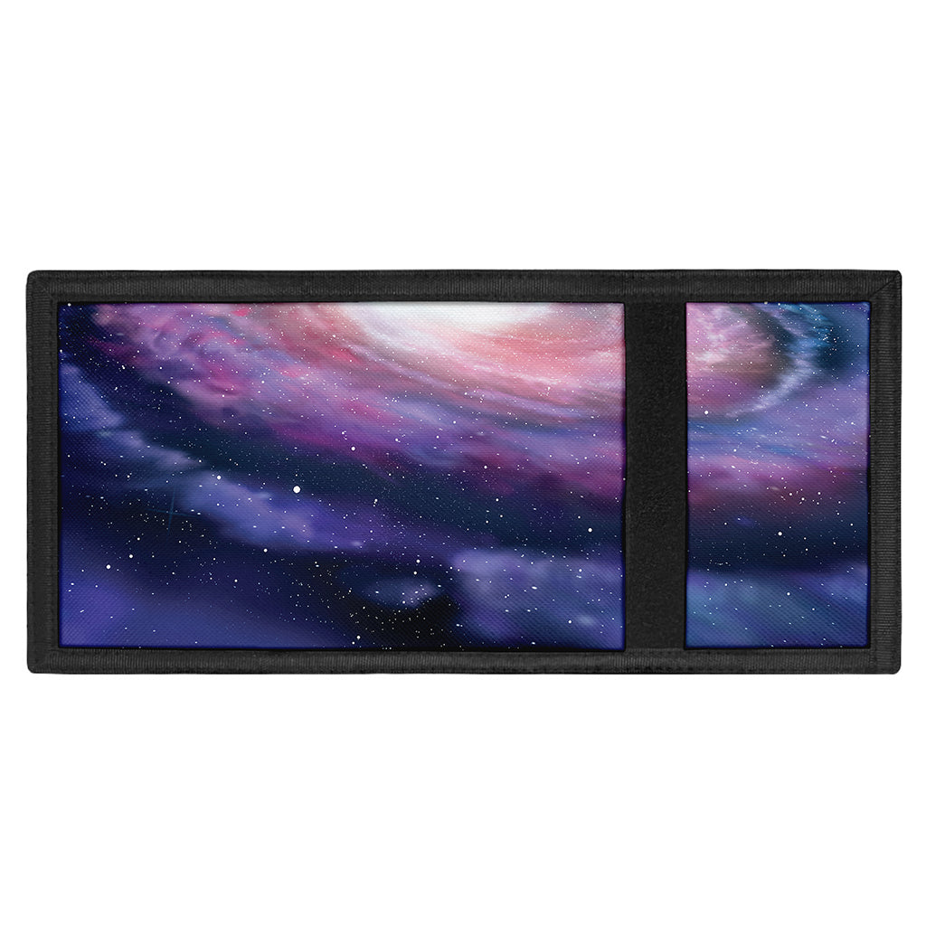 Spiral Milky Way Print Trifold Wallet