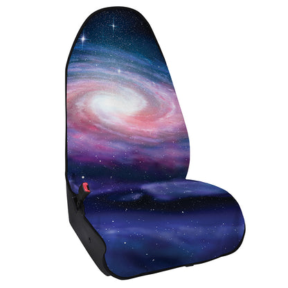 Spiral Milky Way Print Waterproof Car Seat Cover