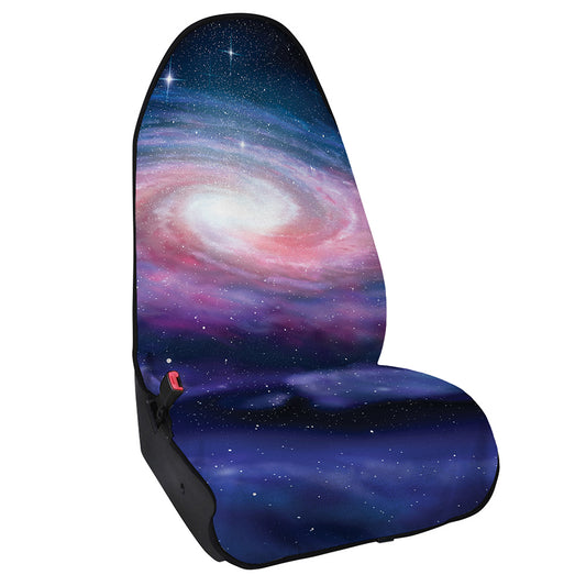 Spiral Milky Way Print Waterproof Car Seat Cover