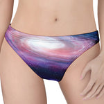 Spiral Milky Way Print Women's Thong