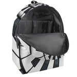 Spiral Piano Keyboard Print Backpack