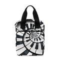 Spiral Piano Keyboard Print Bible Tote Bag