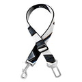 Spiral Piano Keyboard Print Dog Seat Belt