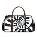 Spiral Piano Keyboard Print Duffel Bag